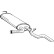 Exhaust backbox / end silencer 279-911 Bosal, Thumbnail 2