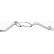 Exhaust backbox / end silencer 280-091 Bosal