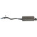 Exhaust backbox / end silencer 280-147 Bosal, Thumbnail 3