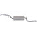 Exhaust backbox / end silencer 280-295 Bosal, Thumbnail 3