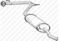 Exhaust backbox / end silencer 281-093 Bosal