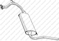 Exhaust backbox / end silencer 281-355 Bosal