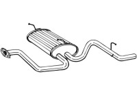 Exhaust backbox / end silencer 281-385 Bosal
