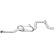Exhaust backbox / end silencer 281-519 Bosal, Thumbnail 2