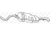 Exhaust backbox / end silencer 281-531 Bosal