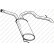 Exhaust backbox / end silencer 281-619 Bosal