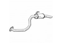 Exhaust backbox / end silencer 281-653 Bosal