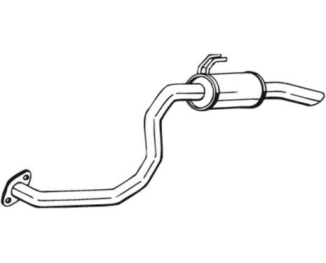 Exhaust backbox / end silencer 281-653 Bosal, Image 3