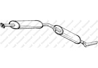 Exhaust backbox / end silencer 281-667 Bosal