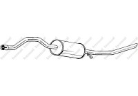 Exhaust backbox / end silencer 281-685 Bosal