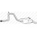 Exhaust backbox / end silencer 281-709 Bosal