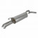 Exhaust backbox / end silencer 281-999 Bosal