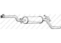 Exhaust backbox / end silencer 282-069 Bosal