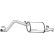 Exhaust backbox / end silencer 282-179 Bosal, Thumbnail 2