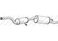 Exhaust backbox / end silencer 282-277 Bosal