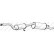 Exhaust backbox / end silencer 282-277 Bosal