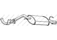Exhaust backbox / end silencer 282-511 Bosal