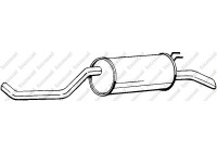 Exhaust backbox / end silencer 282-677 Bosal