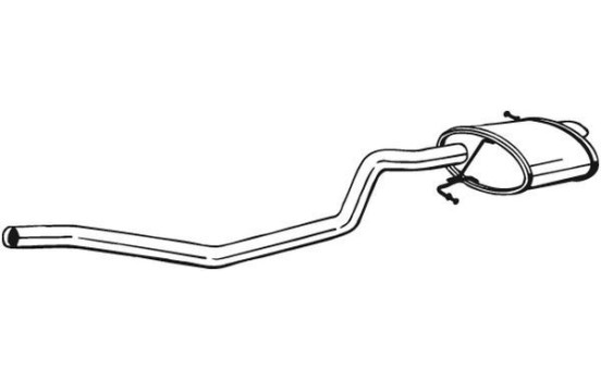 Exhaust backbox / end silencer 282-725 Bosal, Image 2
