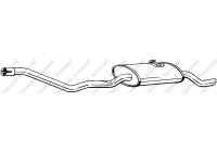 Exhaust backbox / end silencer 282-817 Bosal