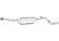 Exhaust backbox / end silencer 282-871 Bosal