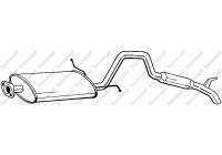 Exhaust backbox / end silencer 282-959 Bosal