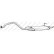 Exhaust backbox / end silencer 283-017 Bosal