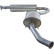 Exhaust backbox / end silencer 283-023 Bosal, Thumbnail 3