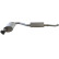 Exhaust backbox / end silencer 283-023 Bosal, Thumbnail 4