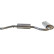 Exhaust backbox / end silencer 283-023 Bosal, Thumbnail 6