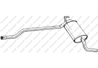 Exhaust backbox / end silencer 283-073 Bosal