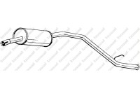 Exhaust backbox / end silencer 283-295 Bosal