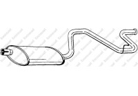 Exhaust backbox / end silencer 283-299 Bosal