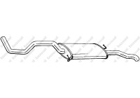 Exhaust backbox / end silencer 283-399 Bosal