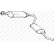Exhaust backbox / end silencer 283-413 Bosal, Thumbnail 2