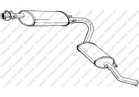 Exhaust backbox / end silencer 283-413 Bosal