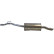 Exhaust backbox / end silencer 283-459 Bosal, Thumbnail 2