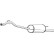 Exhaust backbox / end silencer 283-461 Bosal, Thumbnail 2