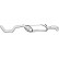 Exhaust backbox / end silencer 283-513 Bosal, Thumbnail 2