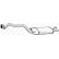 Exhaust backbox / end silencer 283-585 Bosal