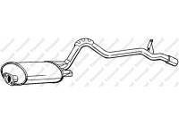 Exhaust backbox / end silencer 283-605 Bosal