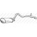 Exhaust backbox / end silencer 283-605 Bosal