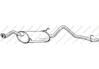 Exhaust backbox / end silencer 284-709 Bosal