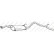 Exhaust backbox / end silencer 285-027 Bosal