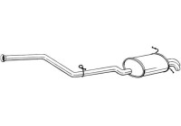 Exhaust backbox / end silencer 286-105 Bosal