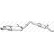 Exhaust backbox / end silencer 286-297 Bosal, Thumbnail 2