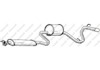 Exhaust backbox / end silencer 286-701 Bosal