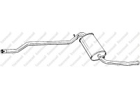 Exhaust backbox / end silencer 287-013 Bosal