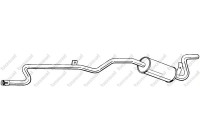 Exhaust backbox / end silencer 287-043 Bosal