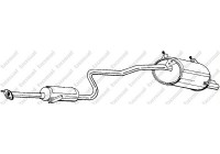 Exhaust backbox / end silencer 287-091 Bosal